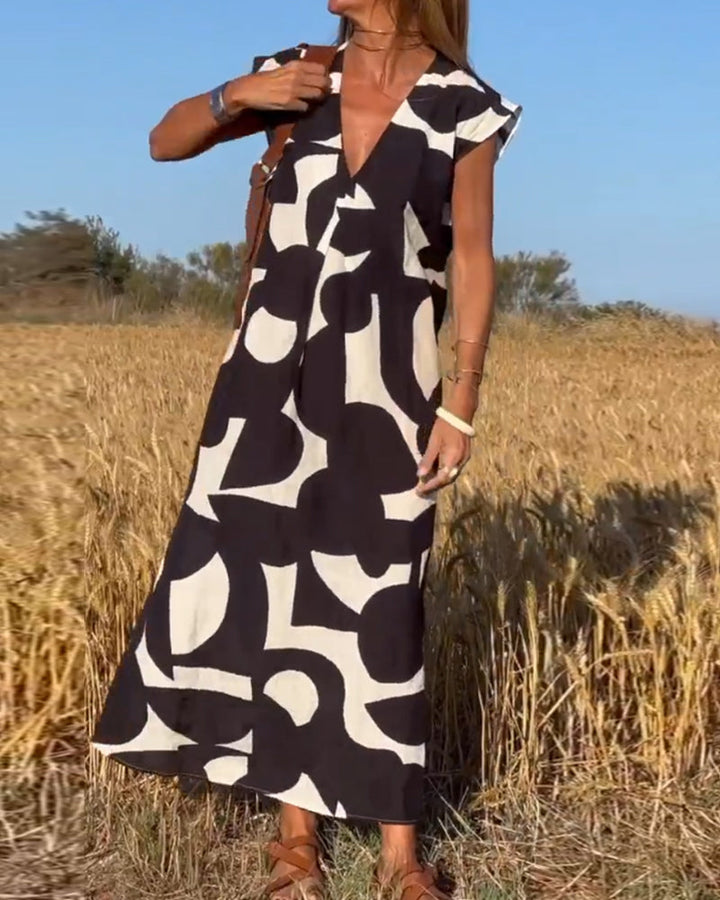 Sita | Midi-Kleid mit Print