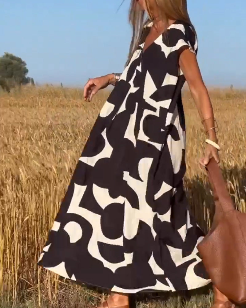 Sita | Midi-Kleid mit Print