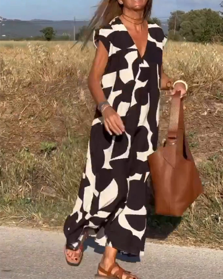 Sita | Midi-Kleid mit Print