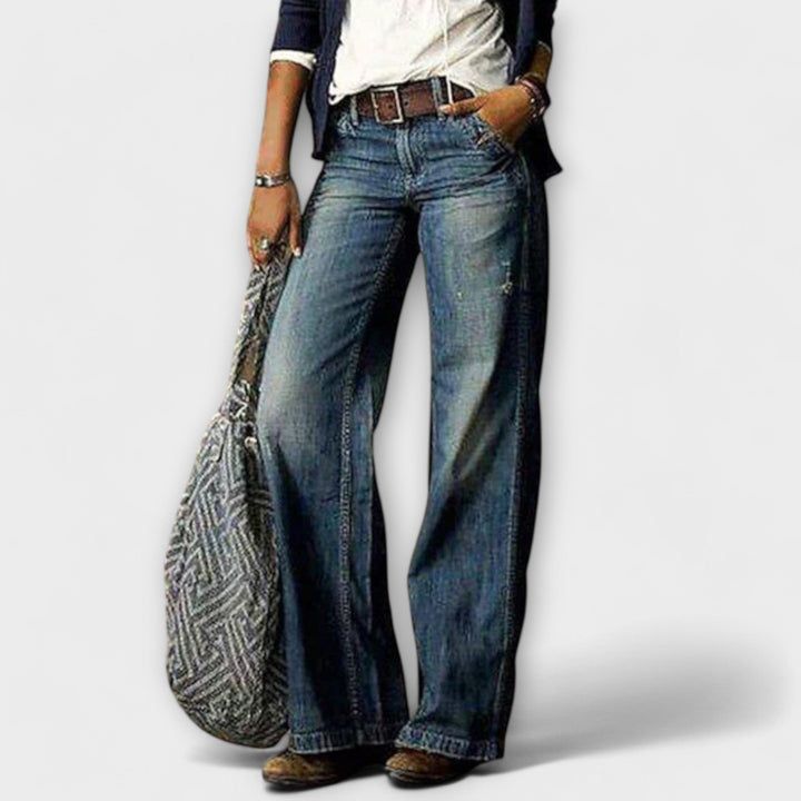 Cess | Denim-Hose mit weitem Bein