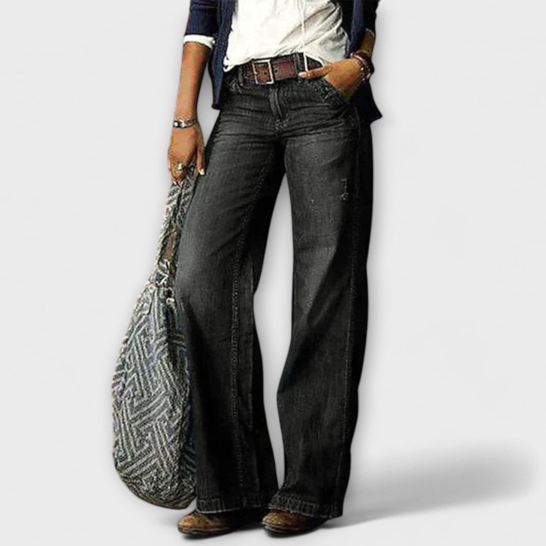Cess | Denim-Hose mit weitem Bein
