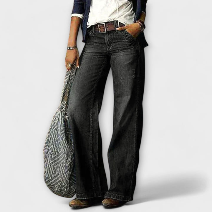 Cess | Denim-Hose mit weitem Bein