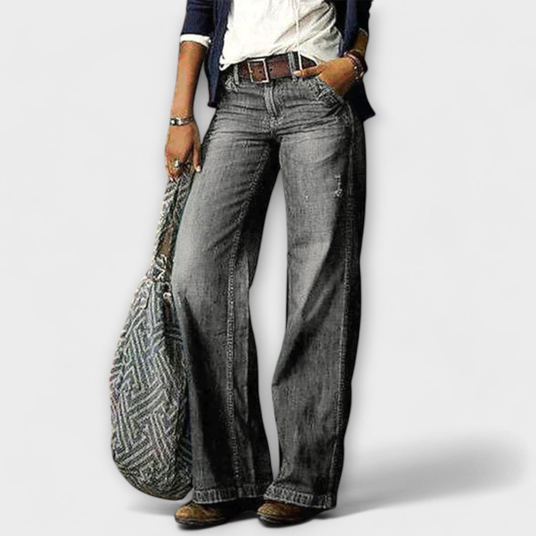 Cess | Denim-Hose mit weitem Bein