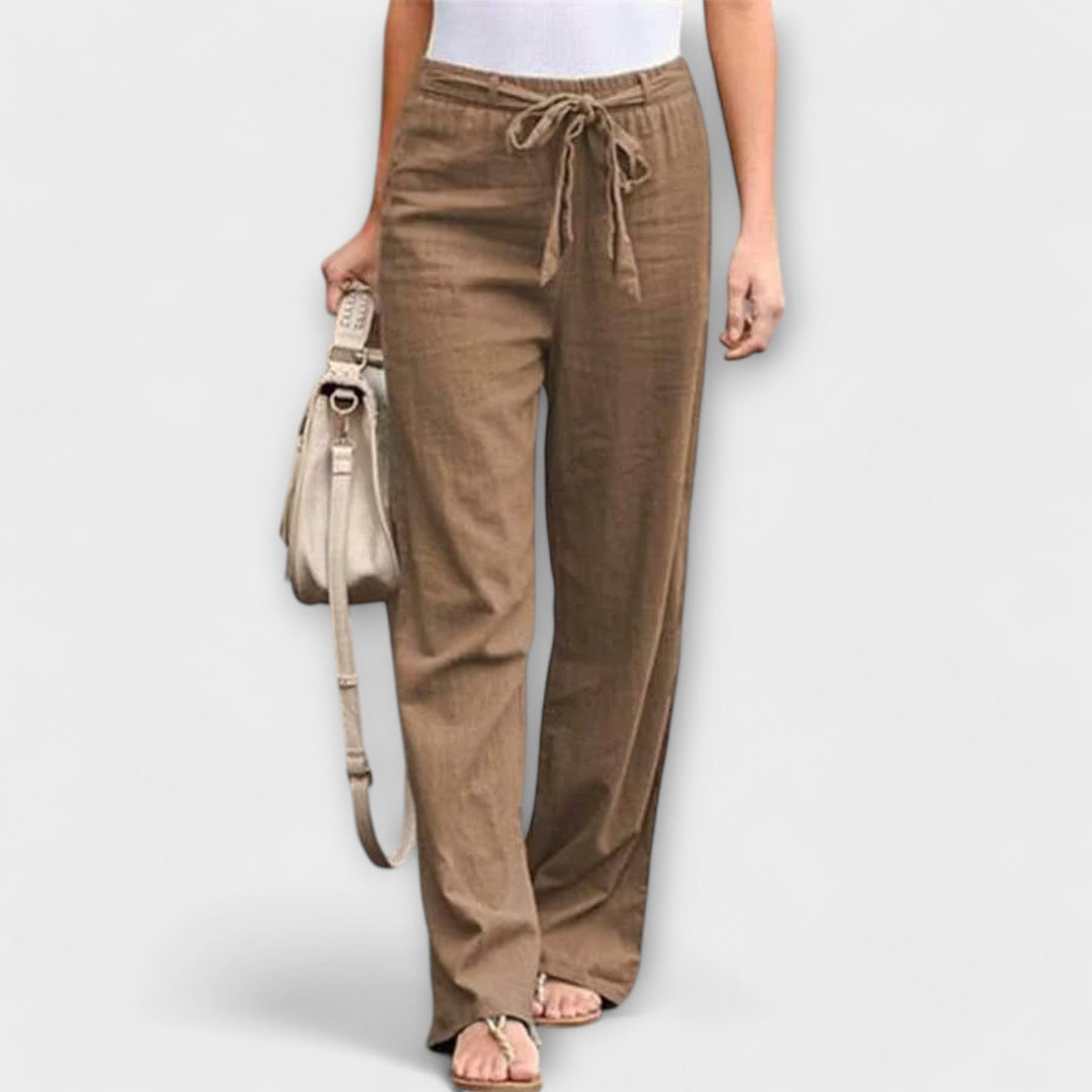 Loreen | Leichte Leinenhose