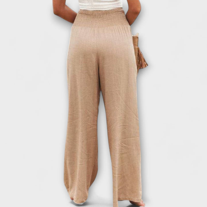 Thearya | Weite Sommer-Leinenhose