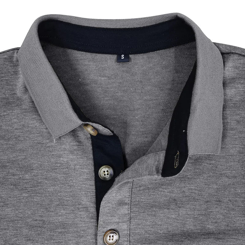 Jörg | Langarmshirt in Unifarbe
