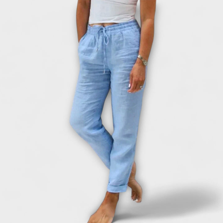 Stacy | Luftige Leinenhose