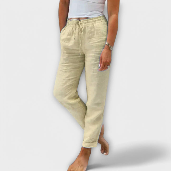 Stacy | Luftige Leinenhose