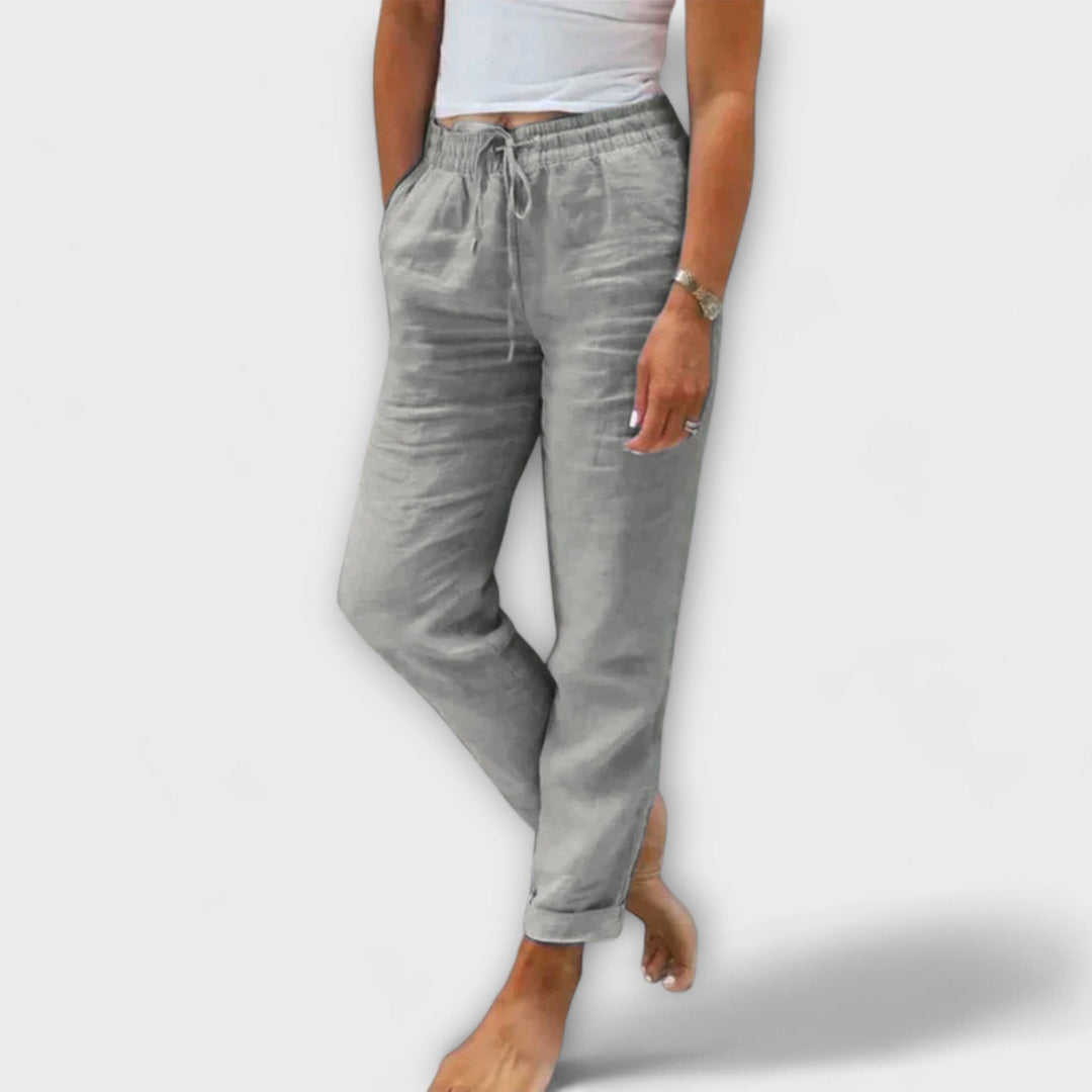 Stacy | Luftige Leinenhose