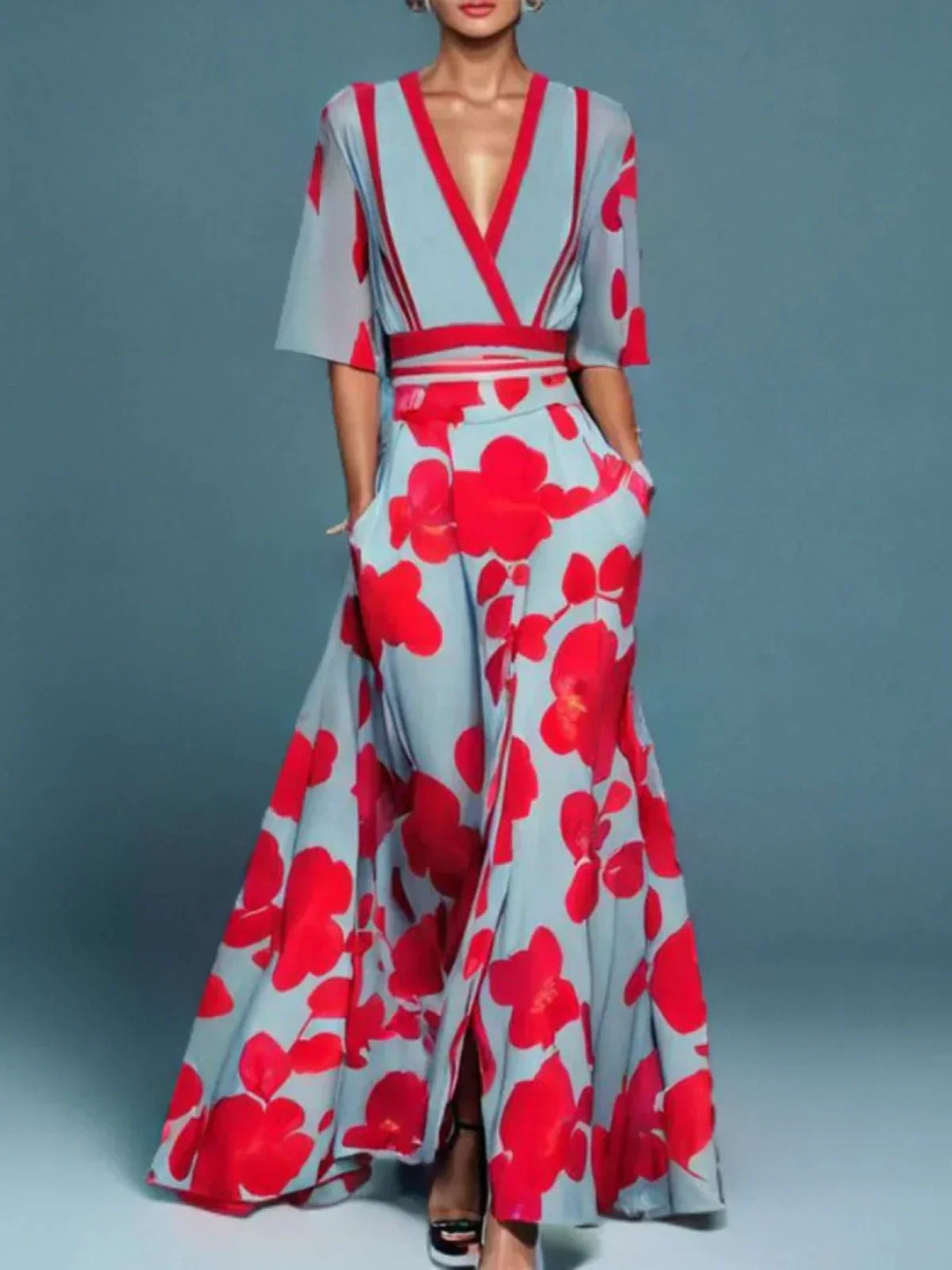 Marlena | Kleid mit Eleganten Ärmeln